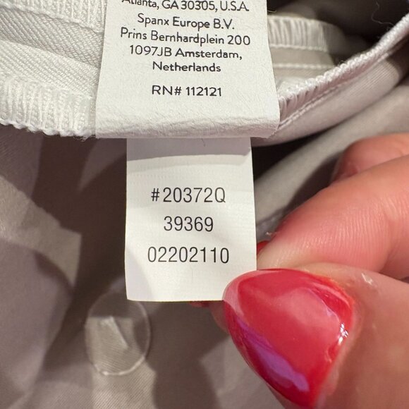 SPANX Supersmooth Stretch Twill Slim Straight Pant White Size 3X NWOT - Picture 4 of 6